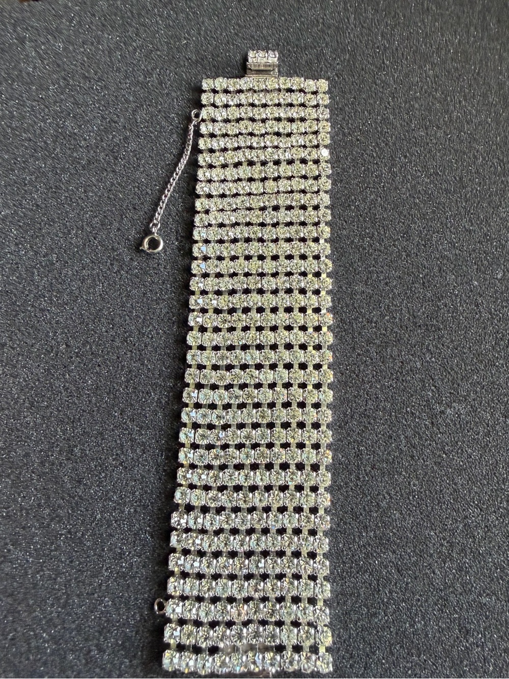 Vintage Rhinestone Bracelet - Picture 3 of 7